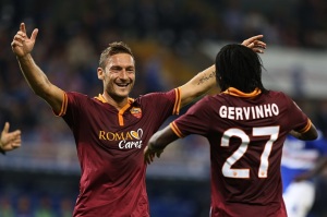 Totti and Gervinho were two key men missing for Roma's visit to Torino.